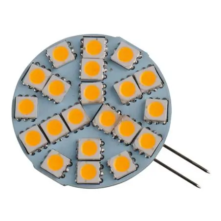 Carbest LED G4 Leuchtmittel, 3W, 270 Lumen, 21 warmweiße SMD