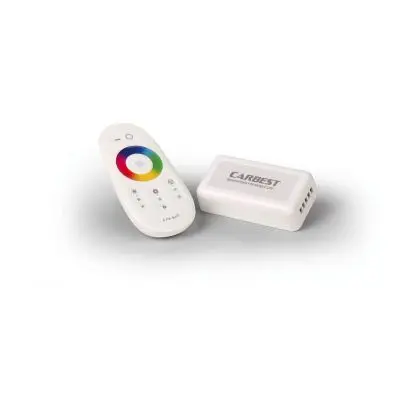 Carbest RGBW Controller mit Touch-Fernbedienung - Passend für LED-Flexband 83175