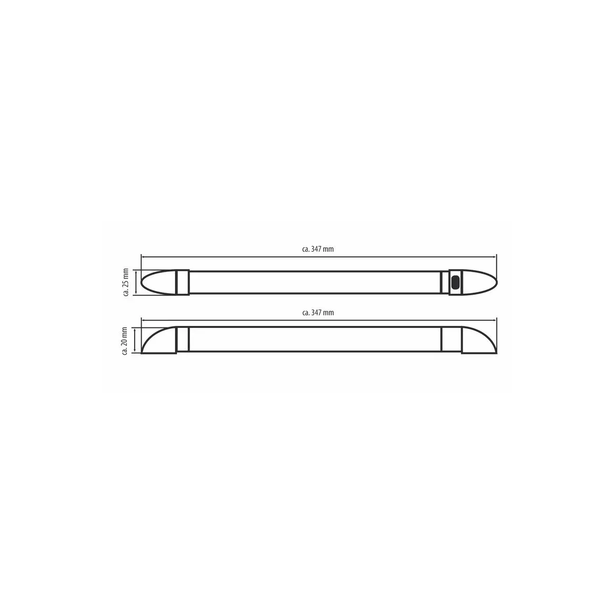 Mini lumina de linie LED de 12 V