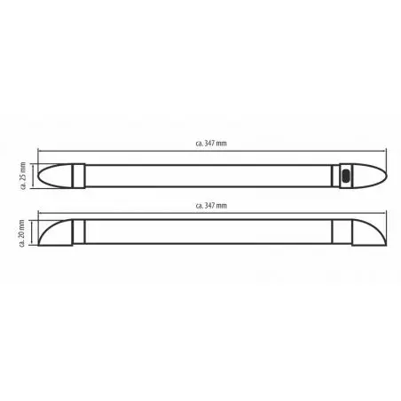 12 V LED riadkové svetlo Mini