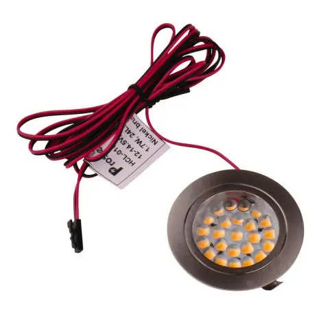 Nerezový LED spot s 24 LED diódami