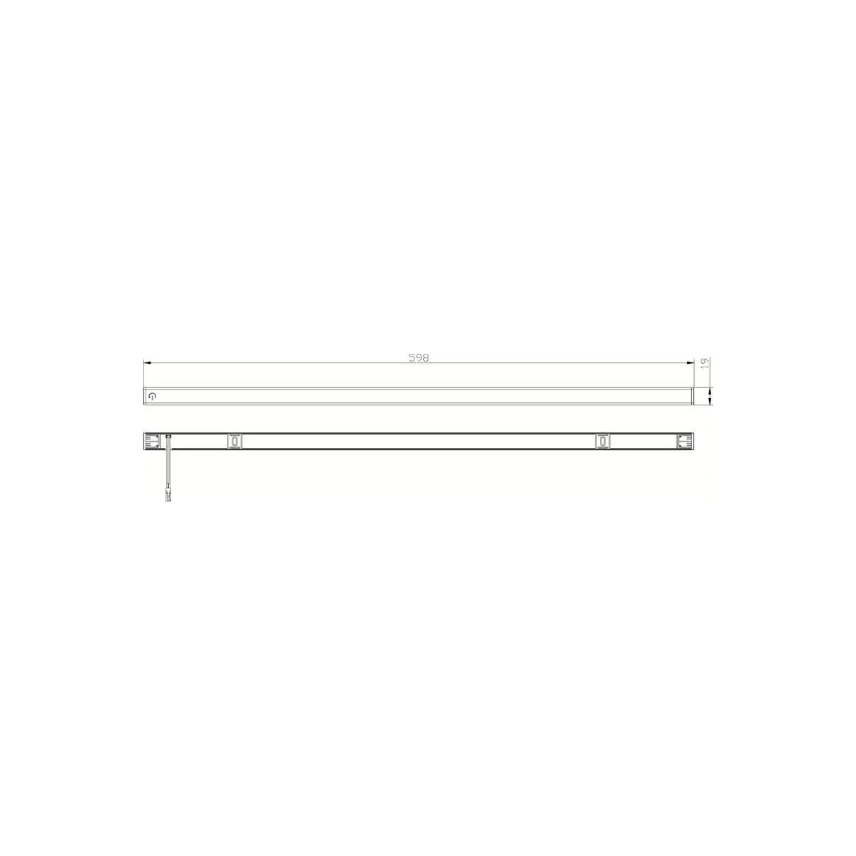 Linie de lumină LED - 600 mm