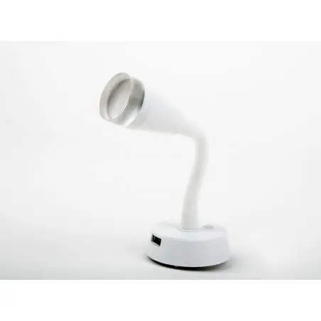 Carbest LED Spot s flexibilným ramenom a USB zásuvkou na nabíjanie