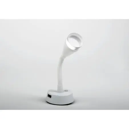 Carbest LED Spot mit flexiblem Arm und USB-Ladesteckdose