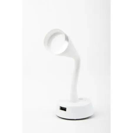 Carbest LED Spot mit flexiblem Arm und USB-Ladesteckdose