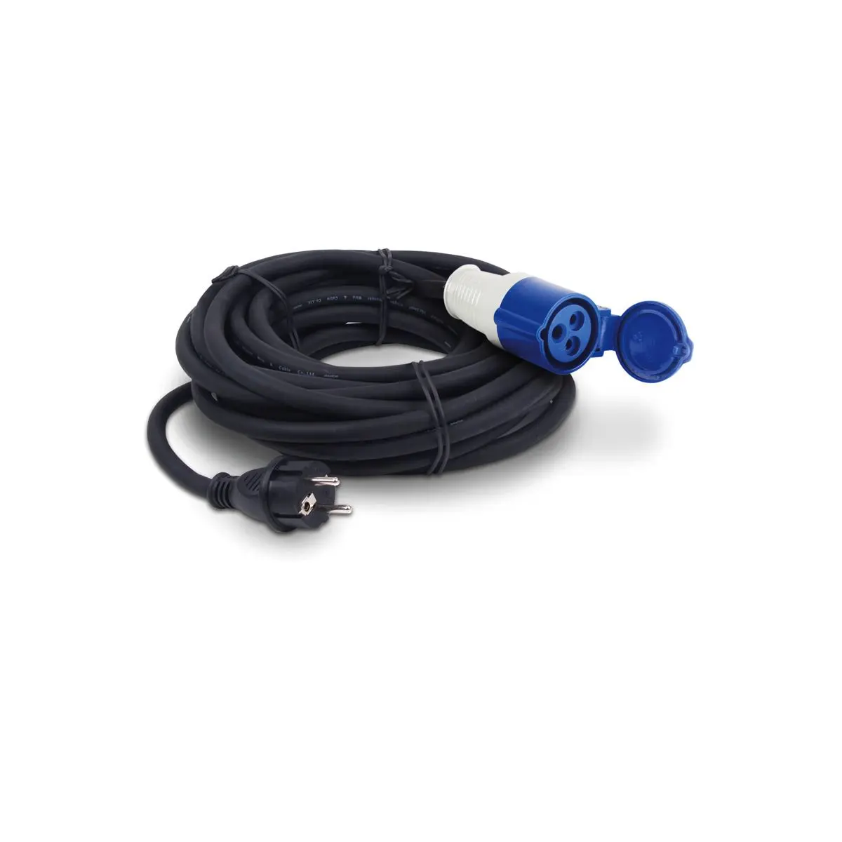 Cablu adaptor CEE mufa Schuko/cuplaj CEE - 25 m