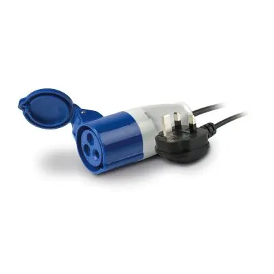 Carbest CEE-Adapterkabel GB, 0,4m lang