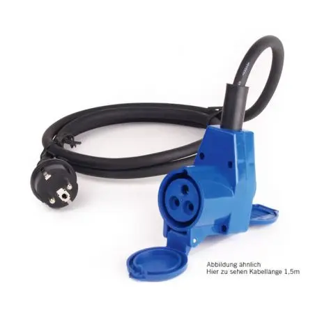 Adaptérový kábel Carbest Schuko/angle 25 m