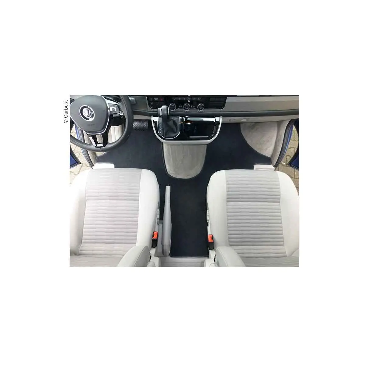 Covor de cabină premium Carbest pentru VW T6 Multivan