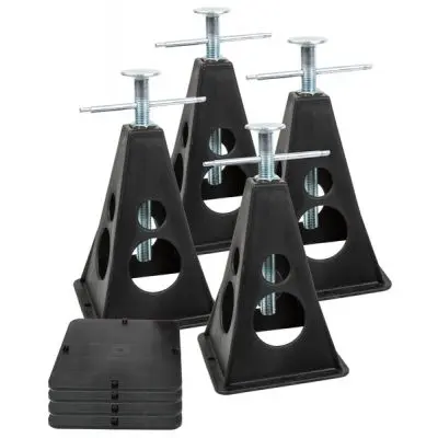 Sada nosných rámov Carbest plast - 8 kusov