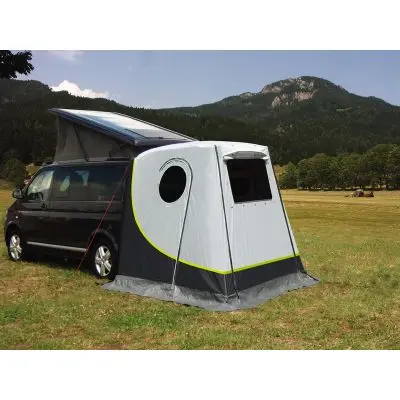 Heckzelt UPGRADE 2 - Speziell für die VW T4, T5 und T6 Heckklappe