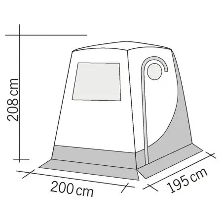 Zadný stan UPGRADE 2 - Špeciálne pre zadné dvere VW T4, T5 a T6