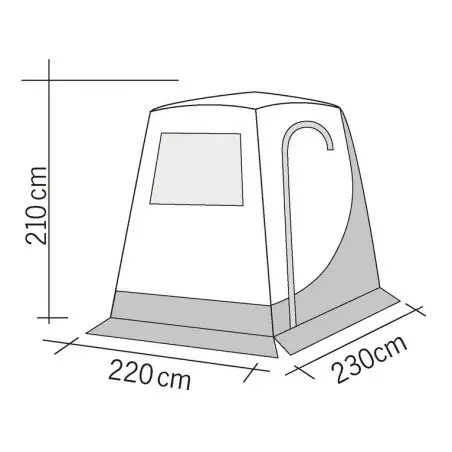 Zadný stan "TRAPEZ PREMIUM" pre Renault Trafic