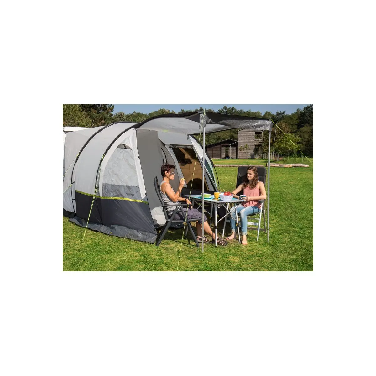 Tour Compact 2 - Tunelový stan pre mini karavany a dodávky