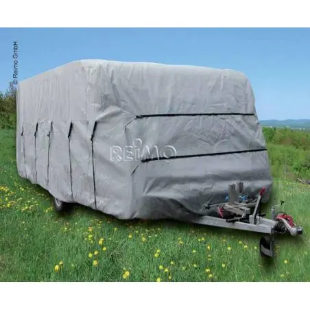 Ochranný kryt na karavan 580x230x220cm, sivý