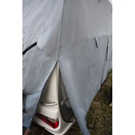 Wohnwagen Schutzhülle 580x230x220cm, grau