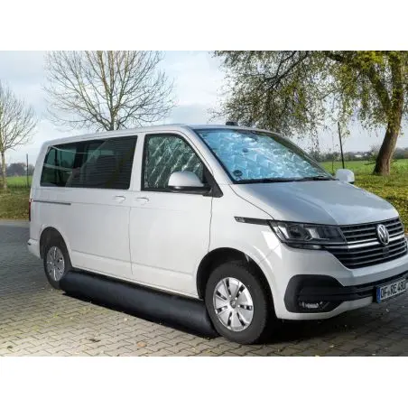 Nafukovací vetrolam pre kempingové autobusy