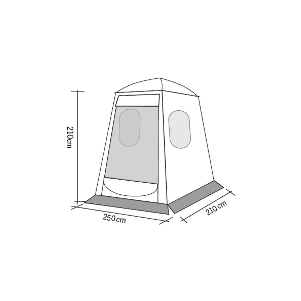Zadný stan UPGRADE DOME PREMIUM