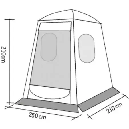 Heckzelt UPGRADE DOME PREMIUM