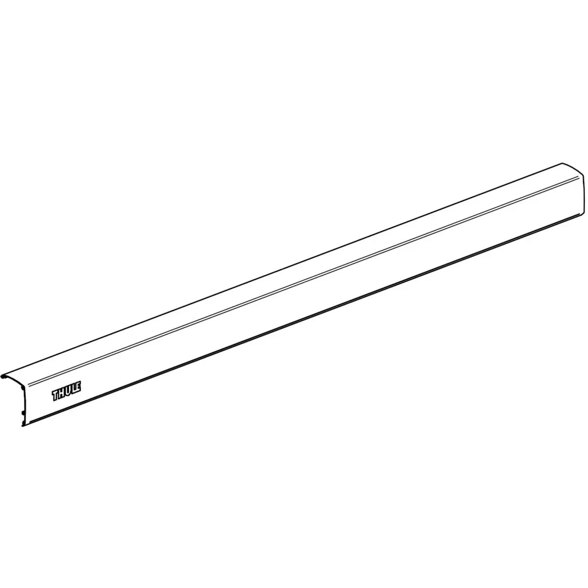 Ház felső rész 2,5 m Thule 3200, eloxált