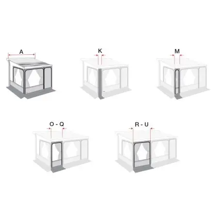Markisenzelt Privacy Room F80