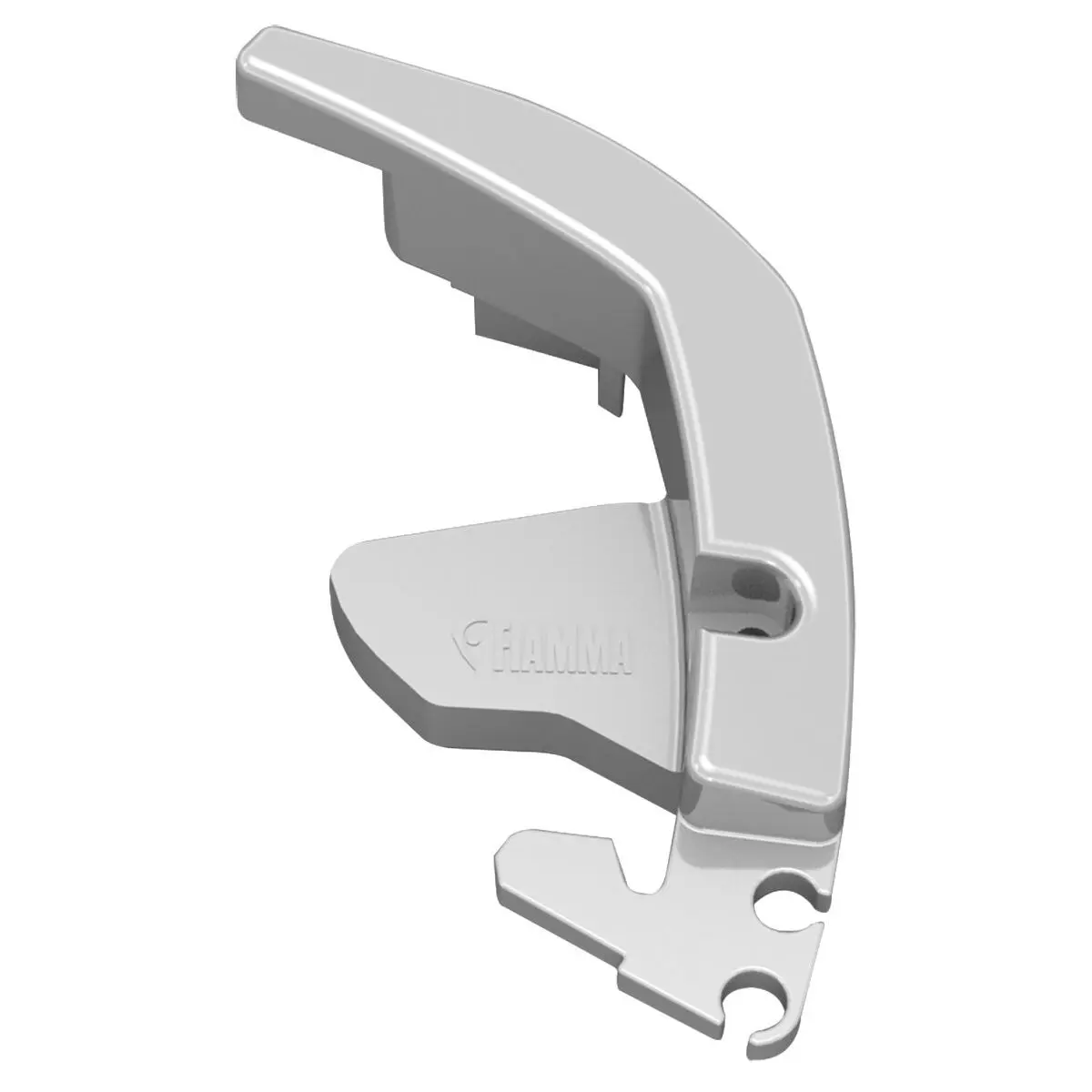Frontblendenverschluss links titanium - Fiamma F80L Titanium