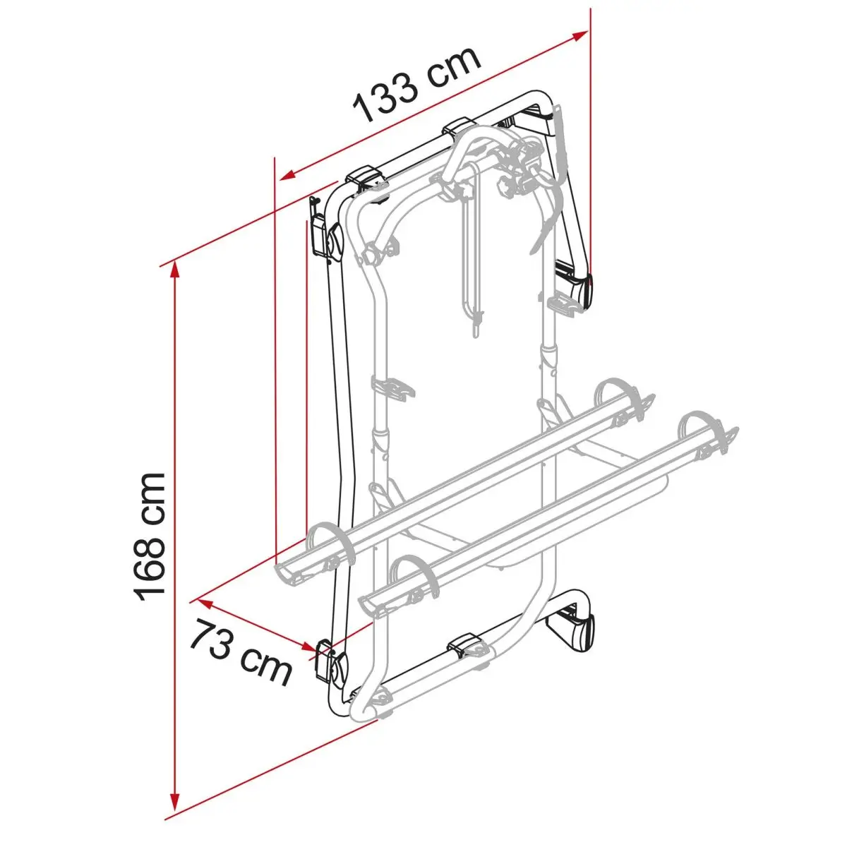 Kit Carry Bike Frame - VW Crafter Generation 2