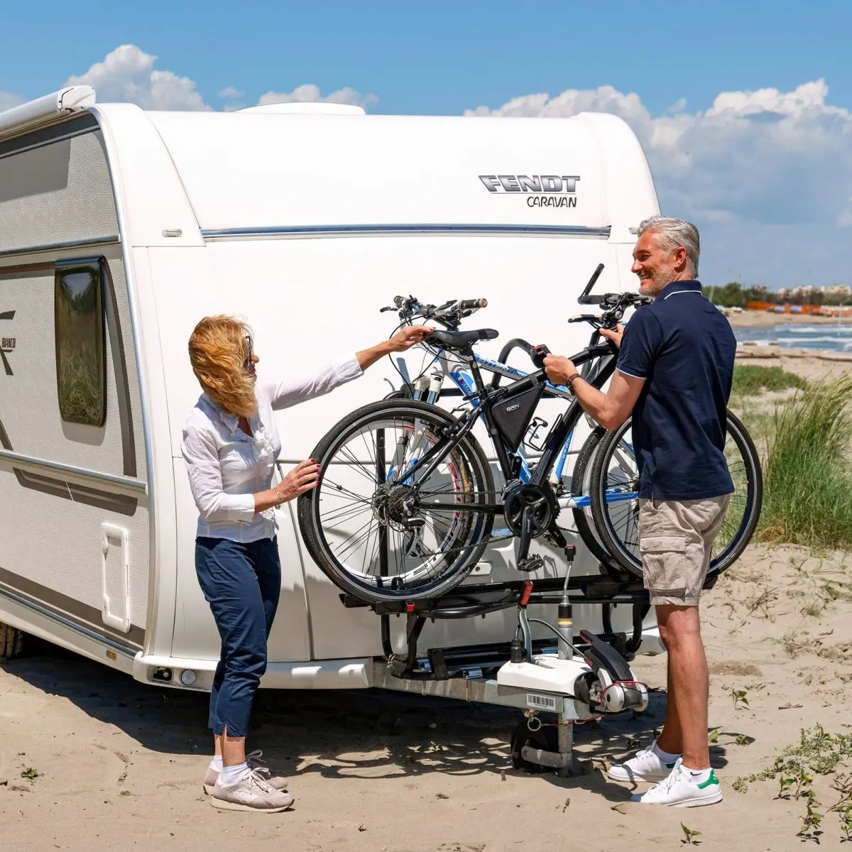 Deichseltrger Carry-Bike Caravan XL A Pro 300 - schwarz
