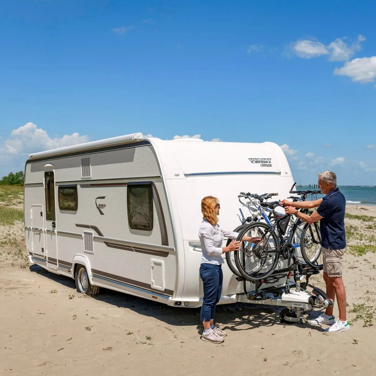 Deichseltrger Carry-Bike Caravan XL A Pro 300 - schwarz