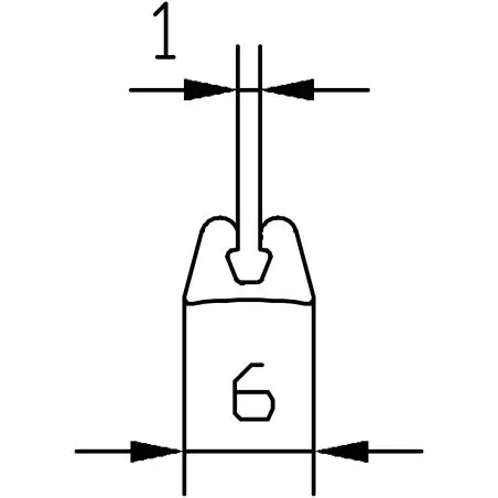 Unterlegprofil E 335