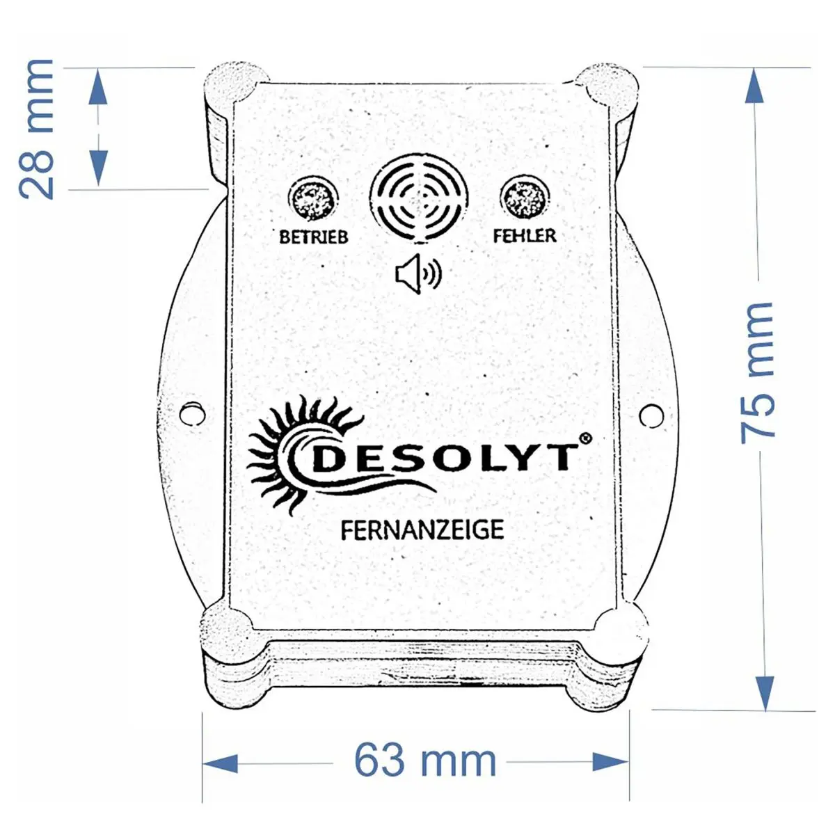 Desolyt Fernanzeige - fr DESOLYT IQ-Modelle