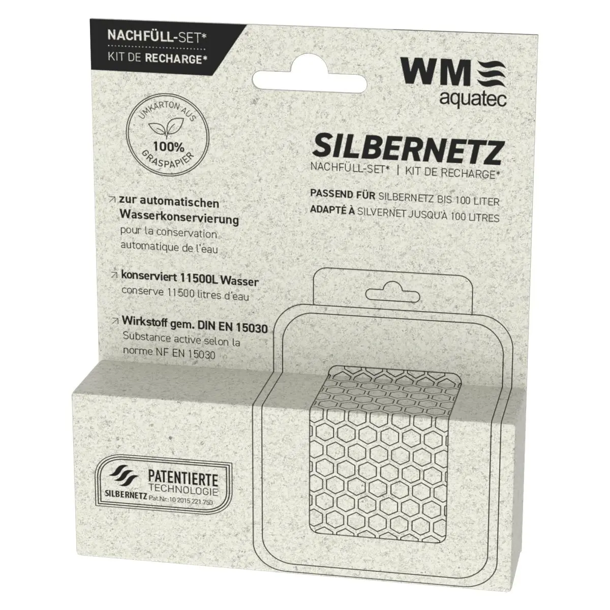 SilberNetz Nachfll-Set - Tankinhalt 100 Liter