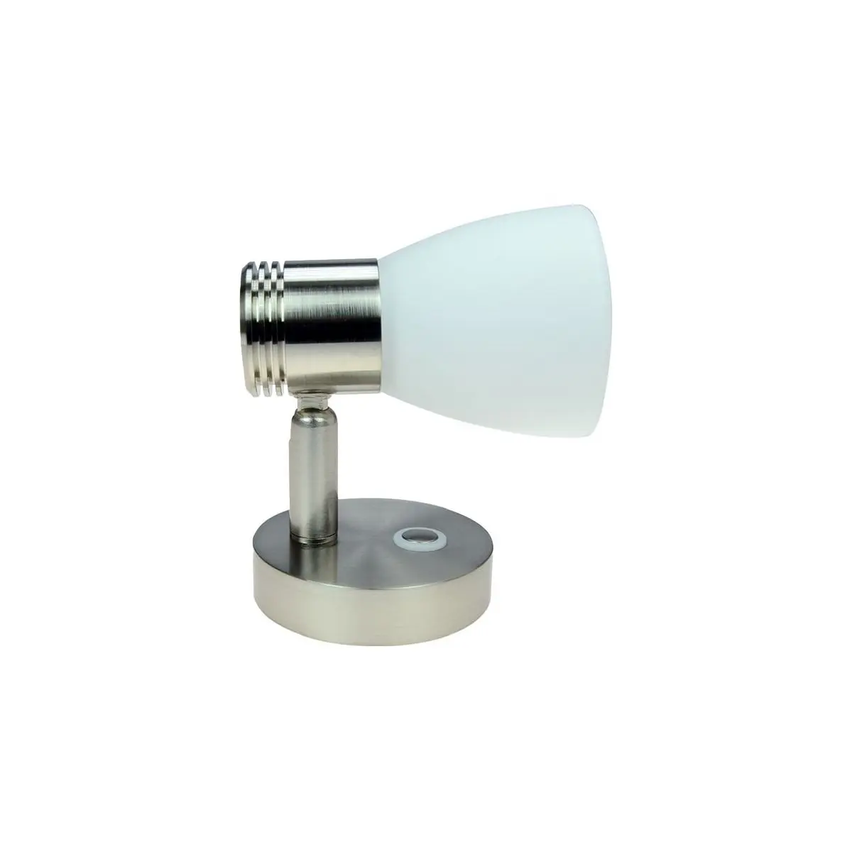 LED-Leseleuchte 3W mit Dimmschalter - Leseleuchte 3000K mit Echtglas