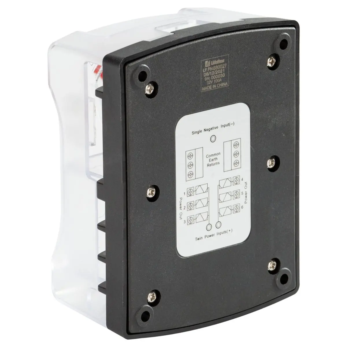 Sicherungsblock ST ATO Series mit Erdungsschiene - fr 6 Sicherungen