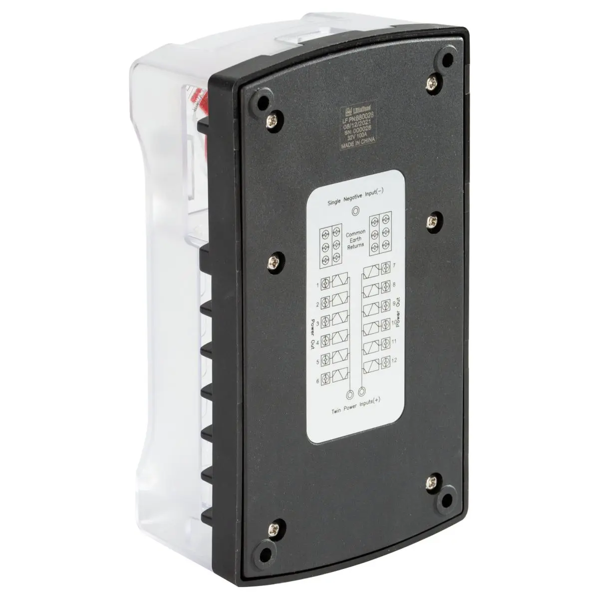 Sicherungsblock ST ATO Series mit Erdungsschiene - fr 12 Sicherungen