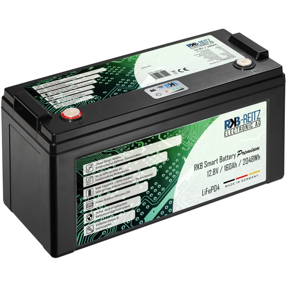 Lithium-Batterie RKB Smart Premium - 160 Ah