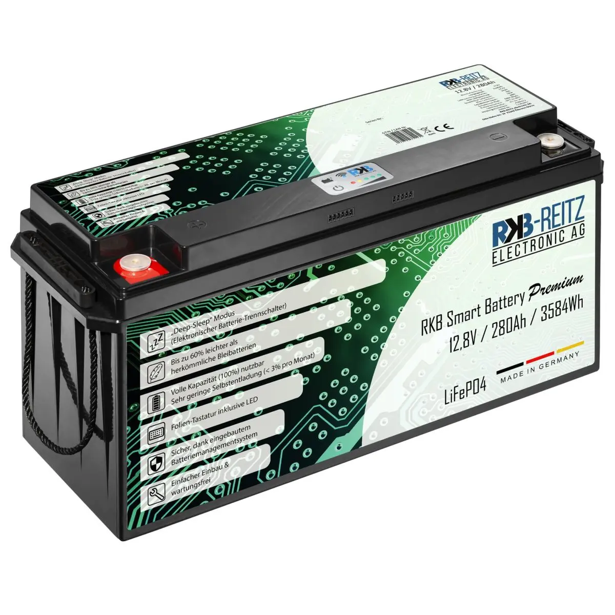 Lithium-Batterie RKB Smart Premium - 280 Ah
