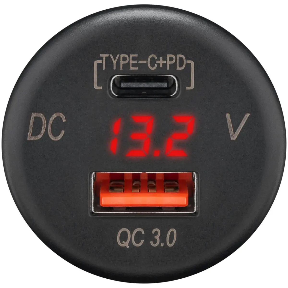 Power-USB-Steckdose - 12/24 Volt, 18 Watt