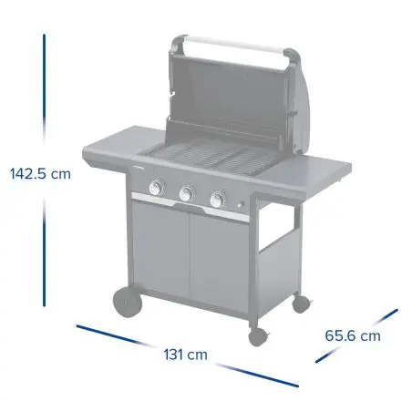 Gasgrill Select 3 L Plus