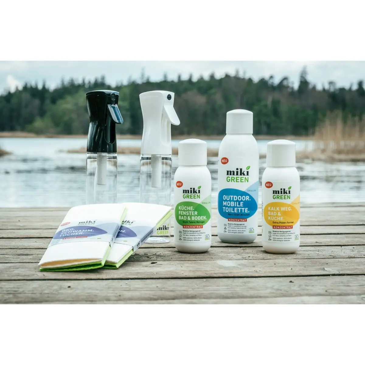 mikiGREEN Outdoor.Mobile.Toilette - 500 ml