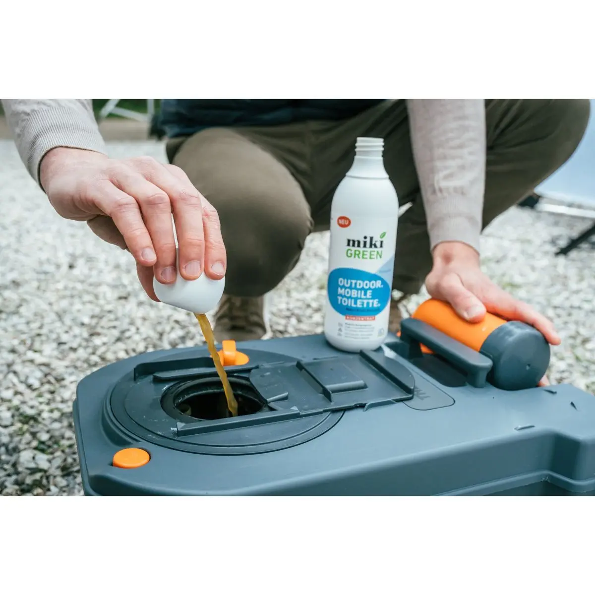 mikiGREEN Outdoor.Mobile.Toilette - 500 ml