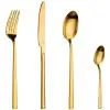 Besteckset - Fairbanks - gold, 4 Personen