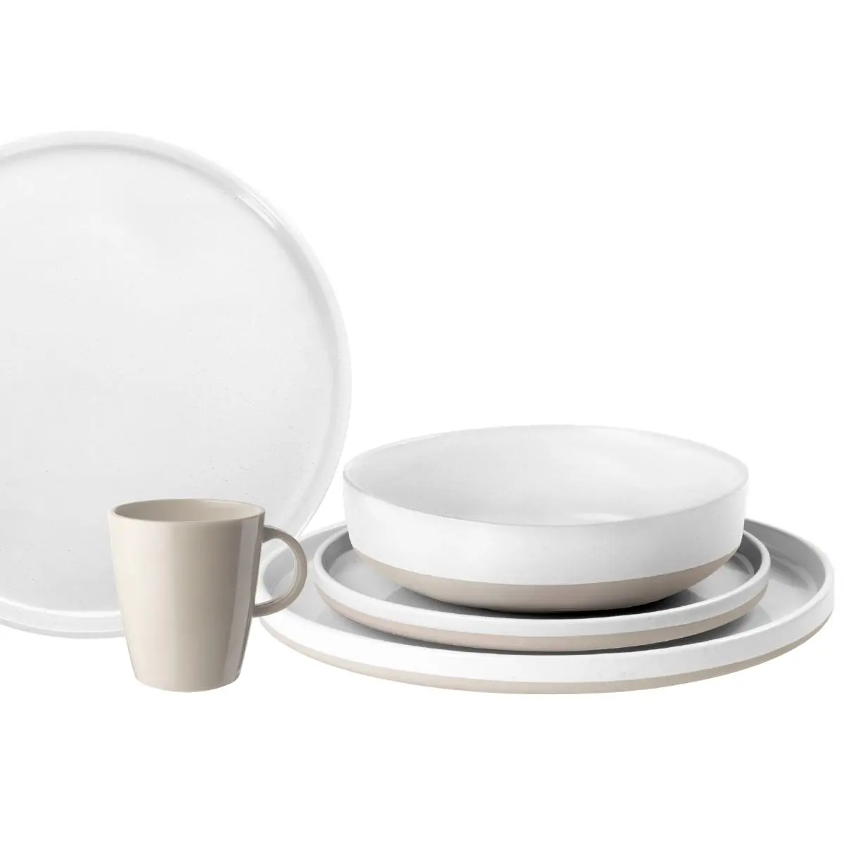 Geschirrset Lunch Box Odette - 16-teilig