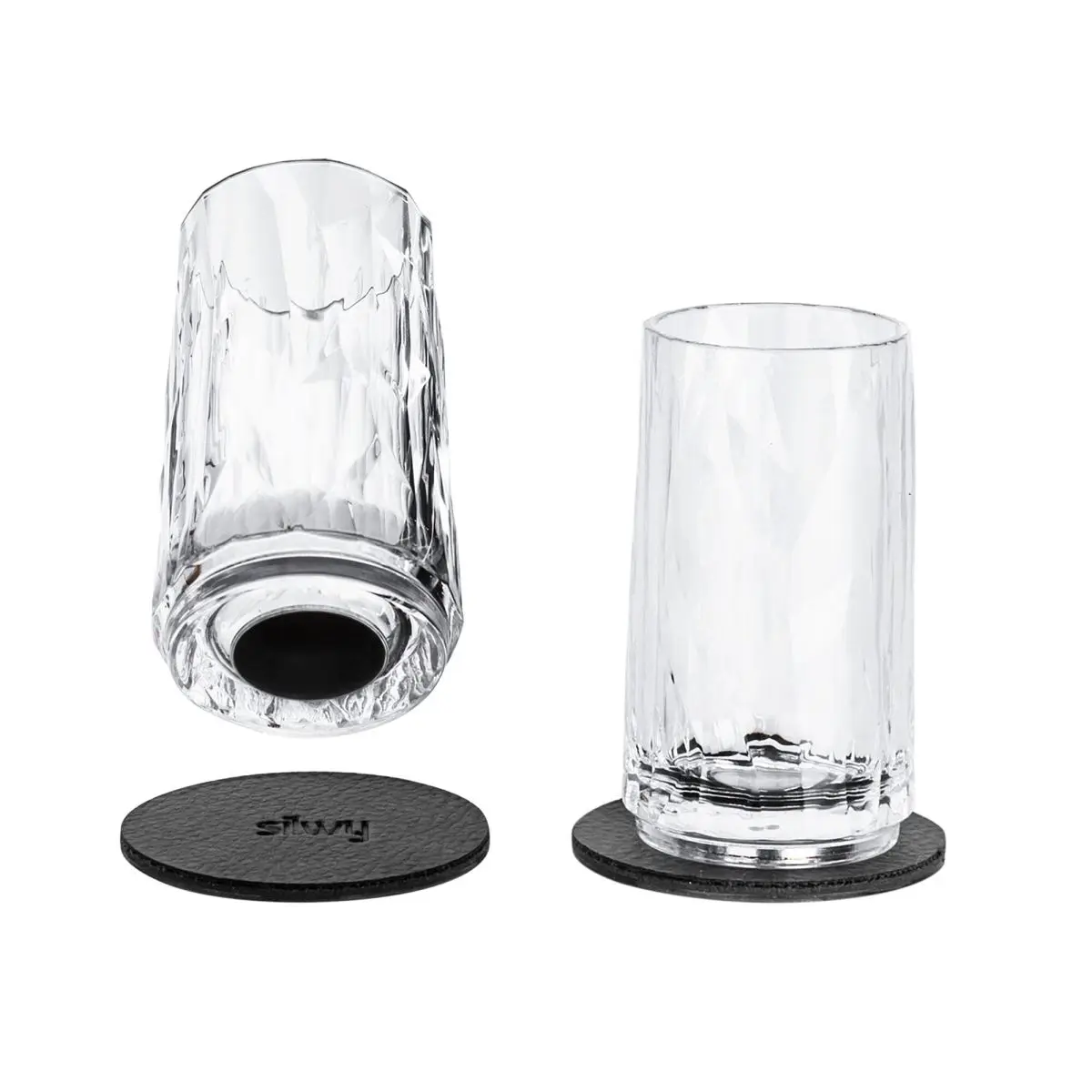 Magnet-Kunststoffglser - Schnapsglas 40 ml, 2er-Set