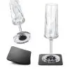 Magnet-Kunststoffglser - Sektglas 100 ml, 2er-Set