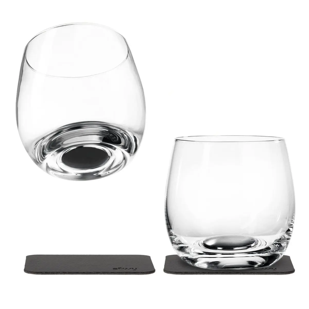 Magnet-Kristallglser - Whisky 250 ml, 2er-Set
