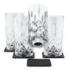 Magnet-Kristallglser - Longdrink Set 300 ml, 4er-Set
