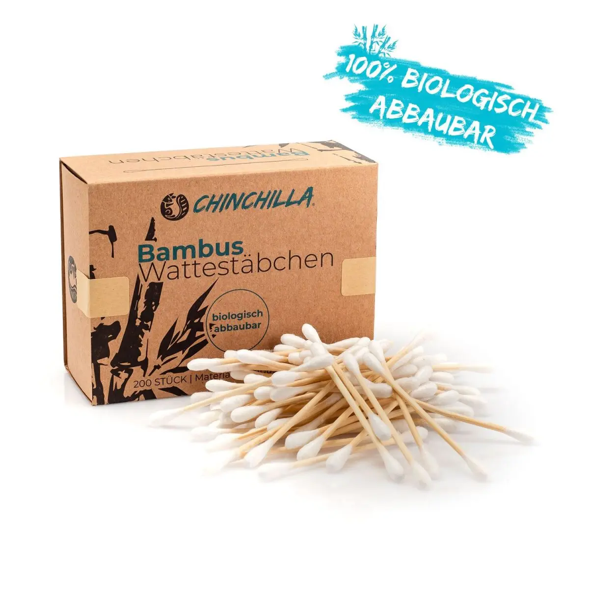 Chinchilla - Wattestbchen - 200 Stck