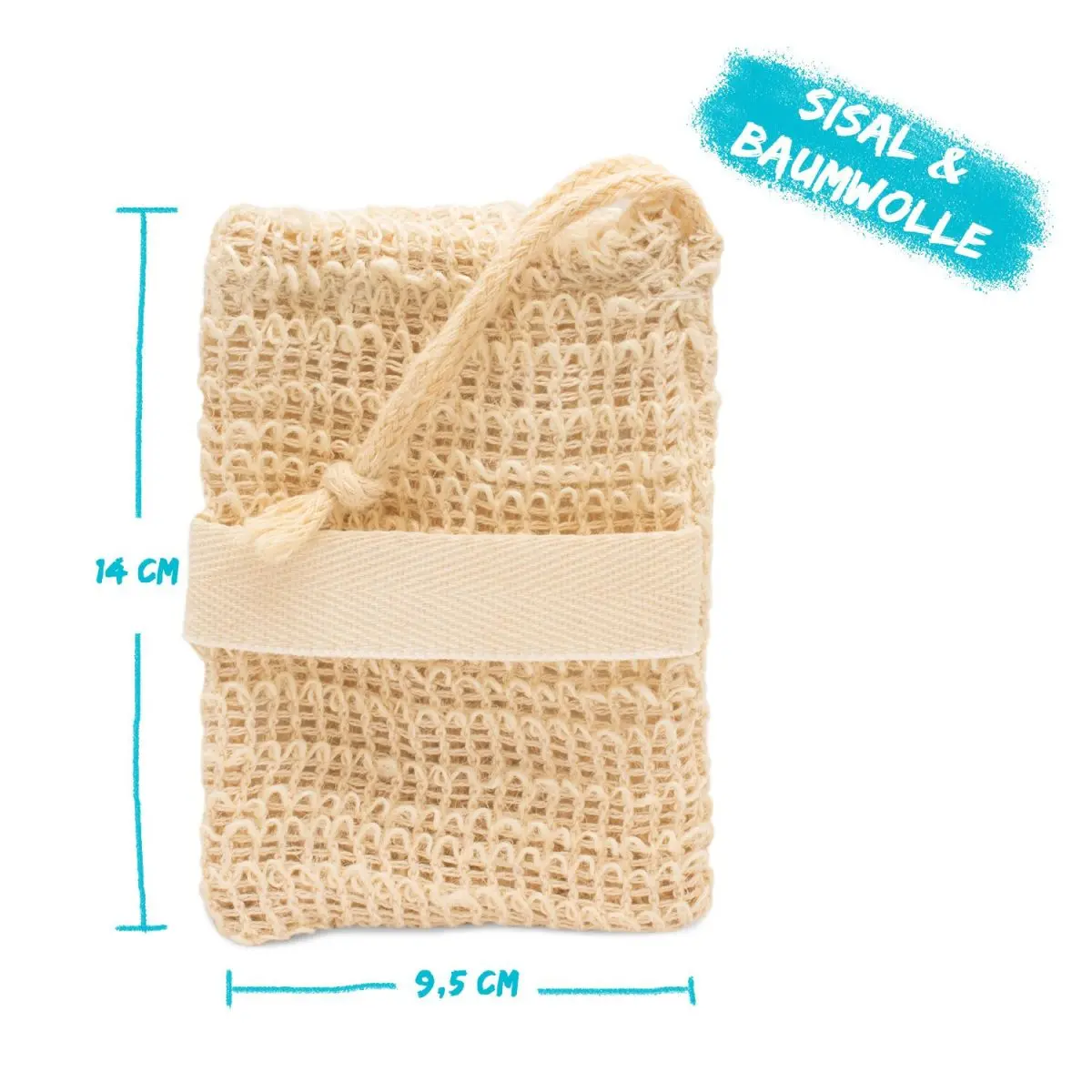 Chinchilla - Seifensckchen Sisal 2er