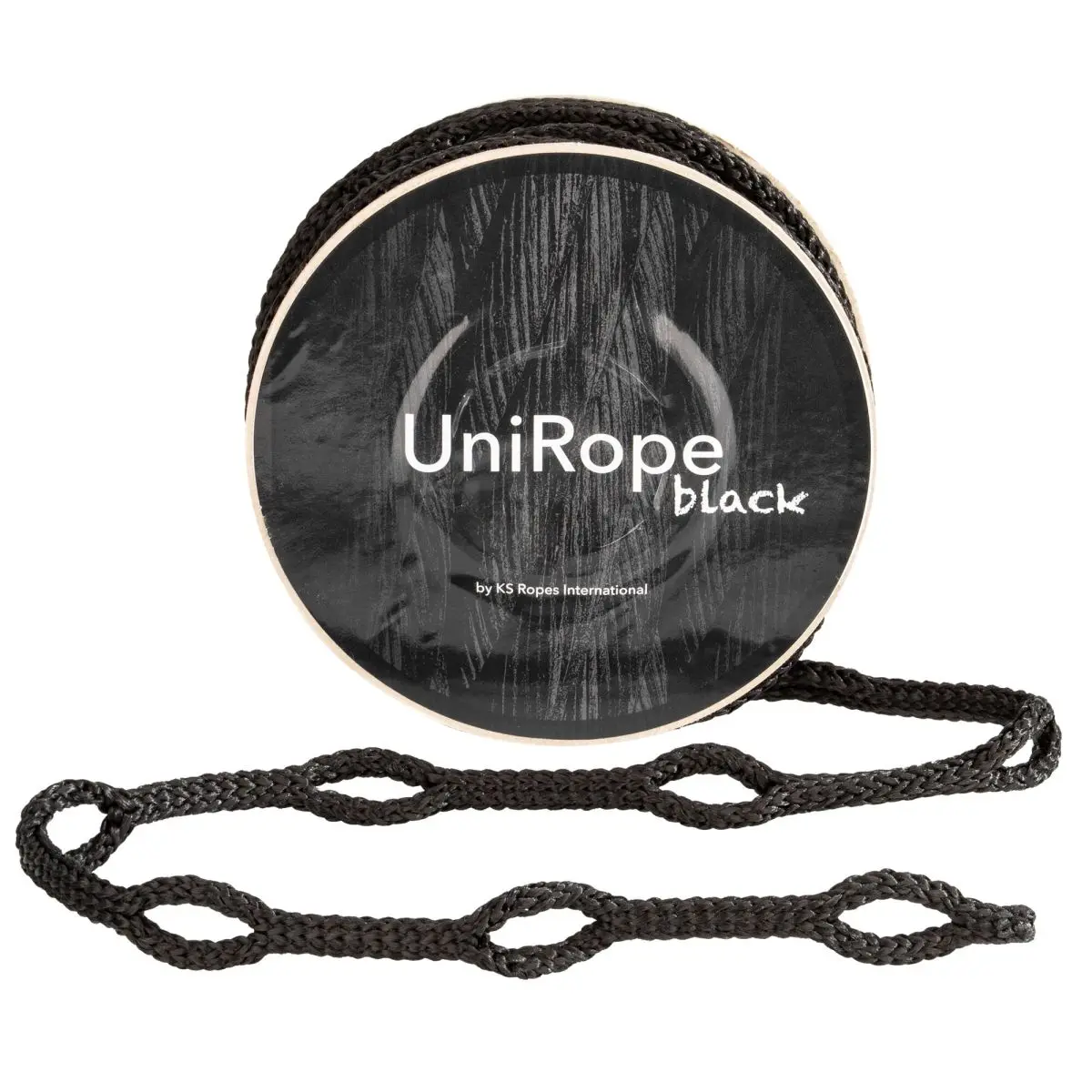 UniRope - black, 1000 x 0,8 cm